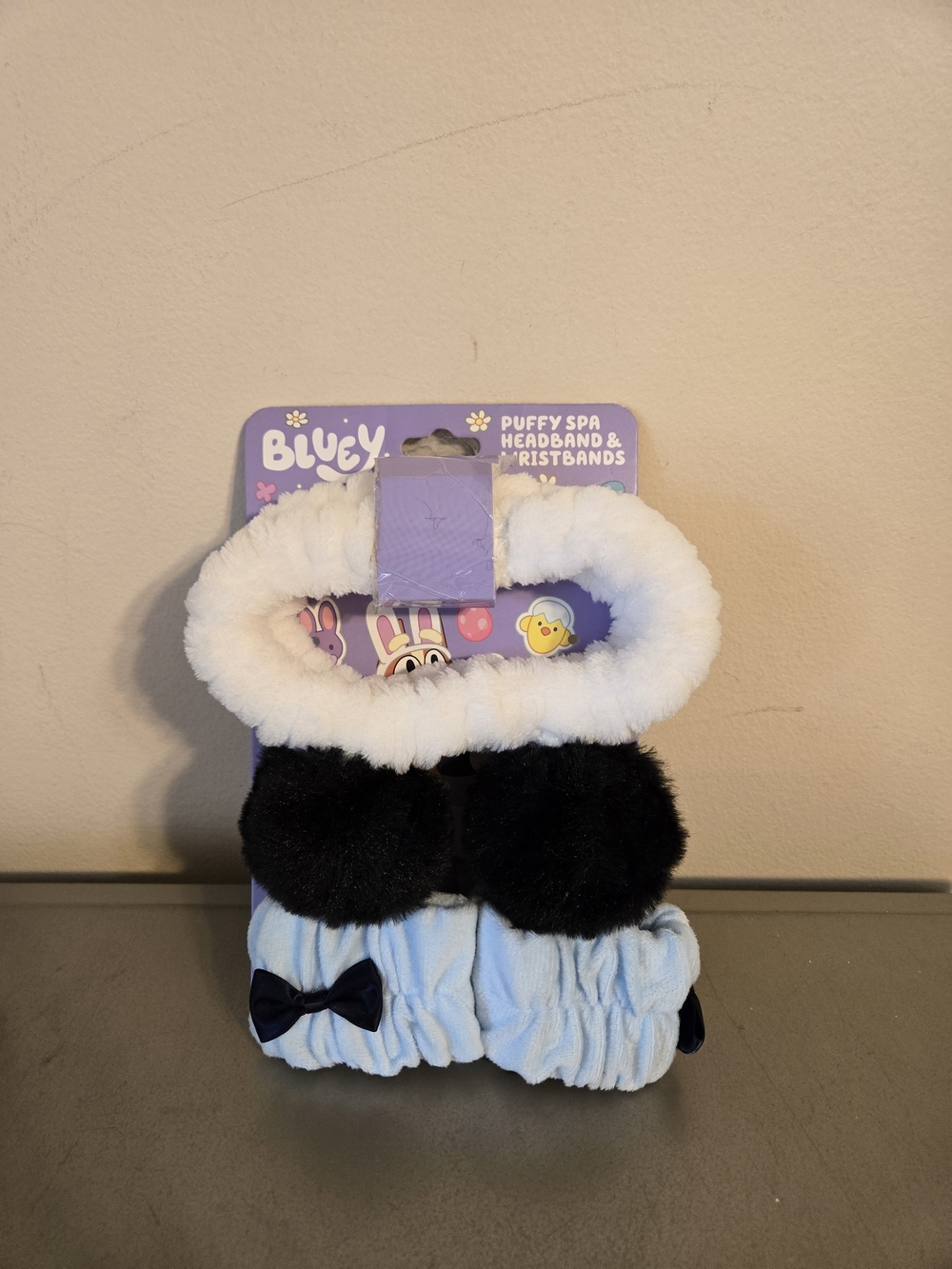 Disney Bluey Puffy Spa Headband & Wristbands Set